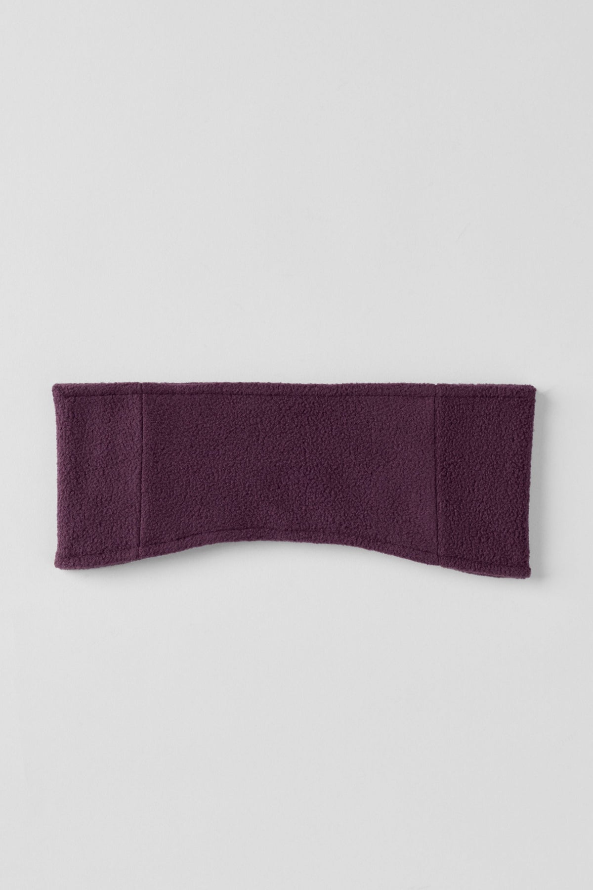 Polar Fleece Ear Warmer - Rich Bordeaux