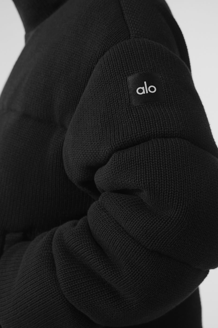 Stage Sweater Puffer - Black