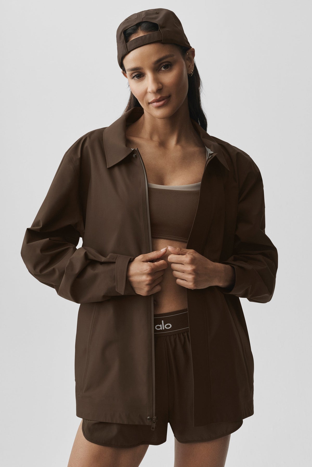 Alpha Shell Overshirt - Espresso