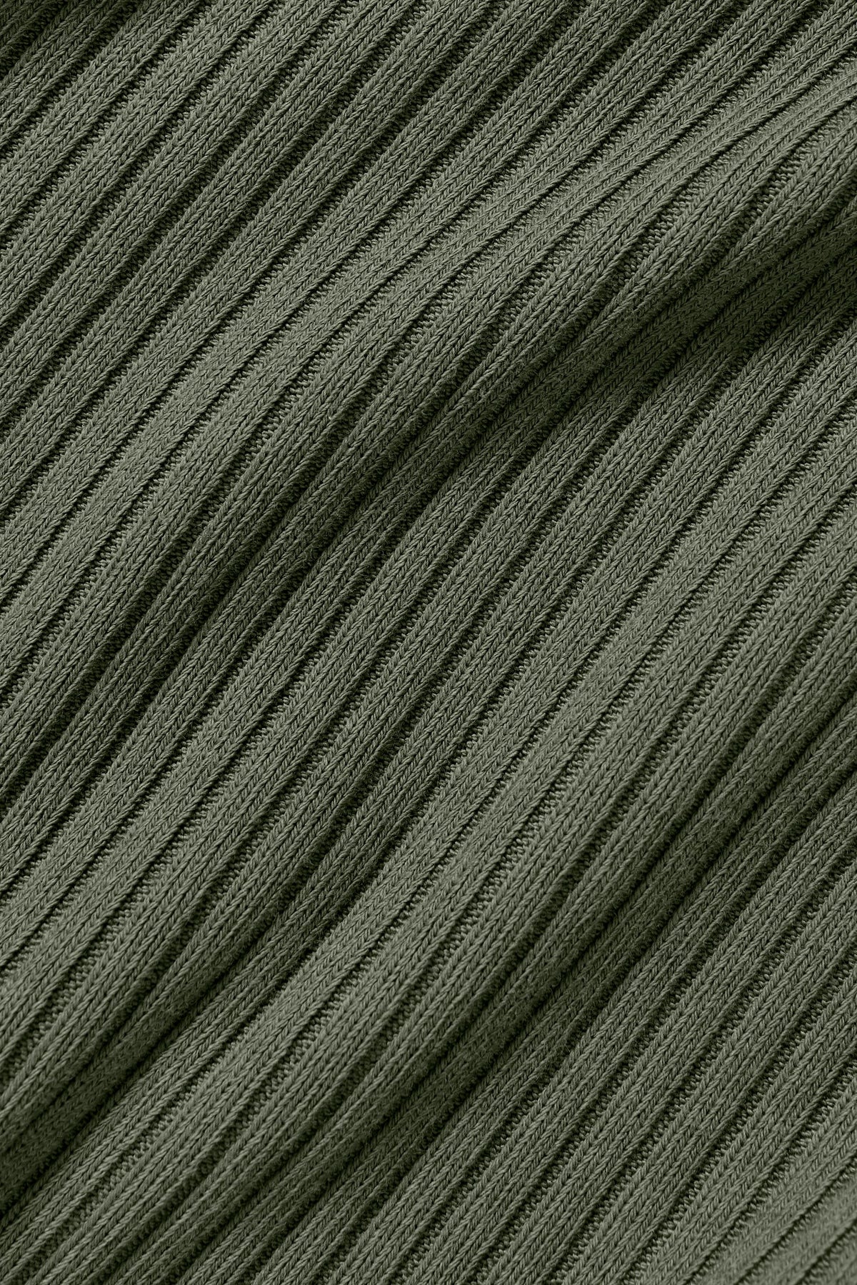 Ribbed Mid-Rise Reset Pant - Bamboo Green