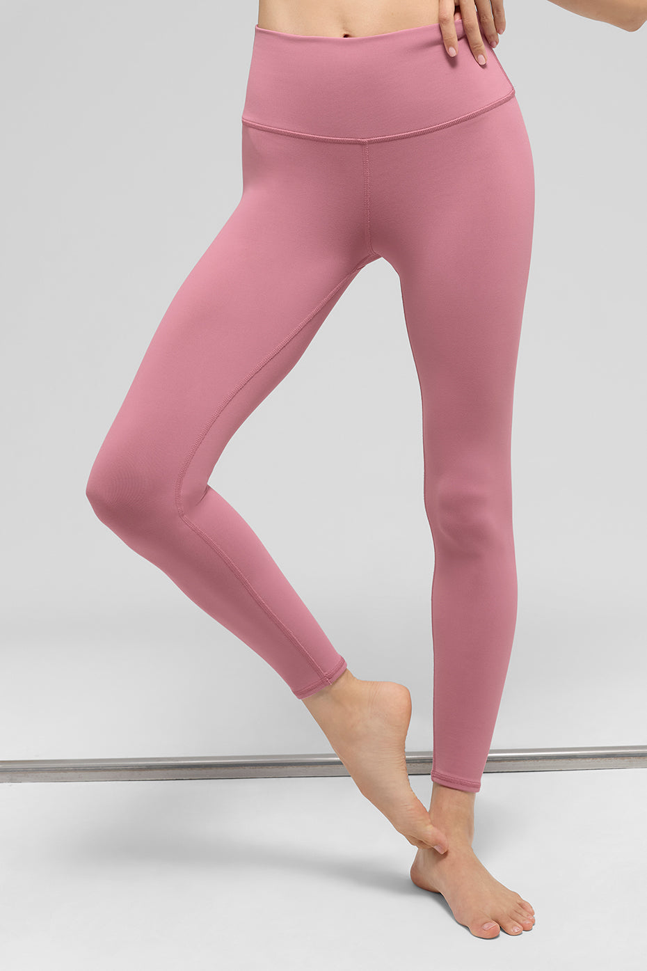 7/8 High-Waist Airbrush Legging - Pink Wild Rose