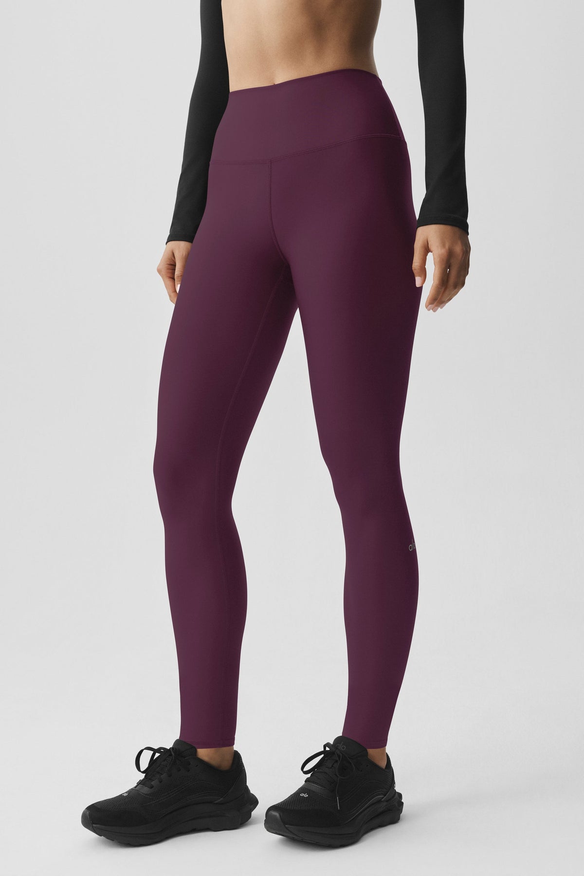 7/8 High-Waist Airlift Legging - Rich Bordeaux