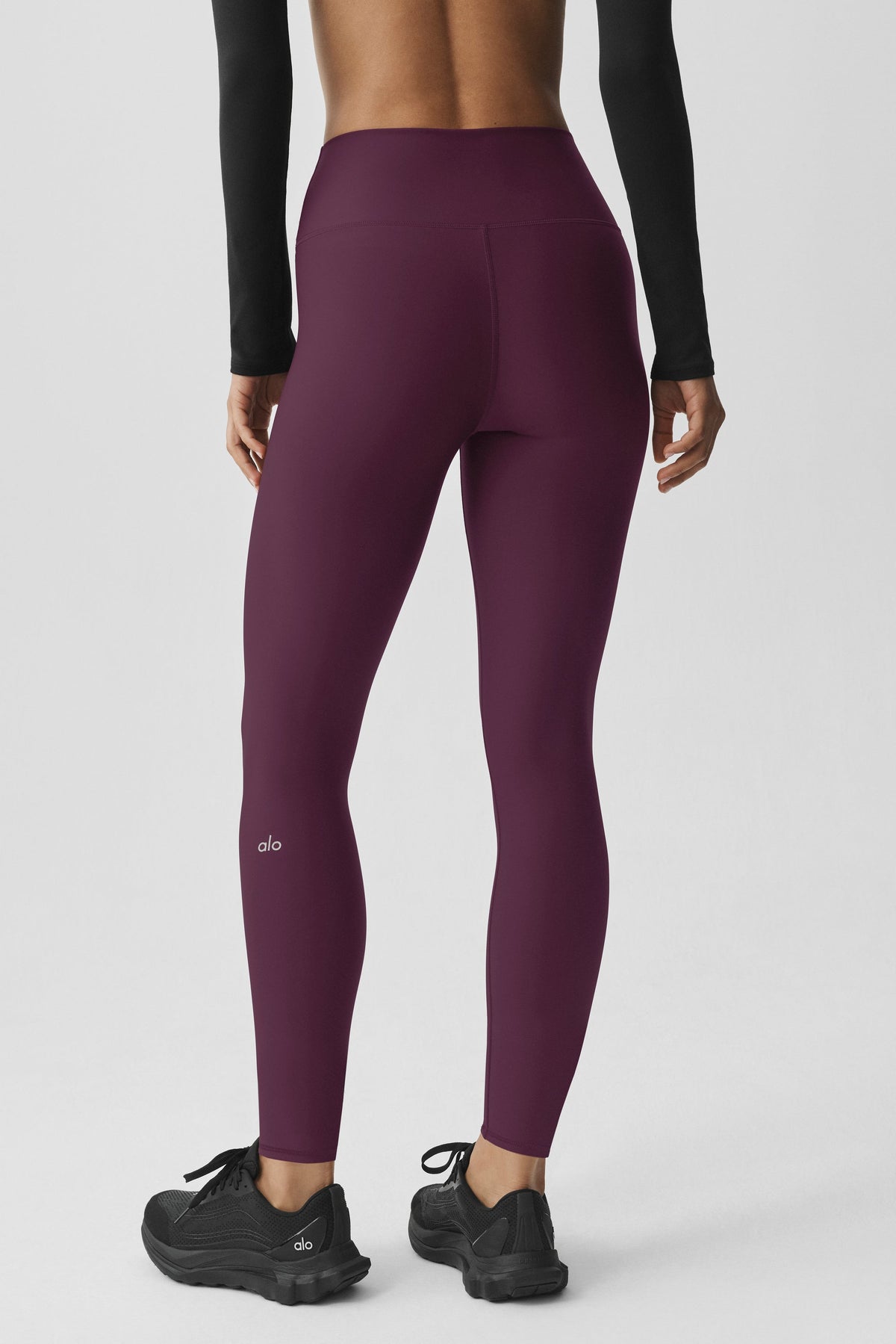 7/8 High-Waist Airlift Legging - Rich Bordeaux