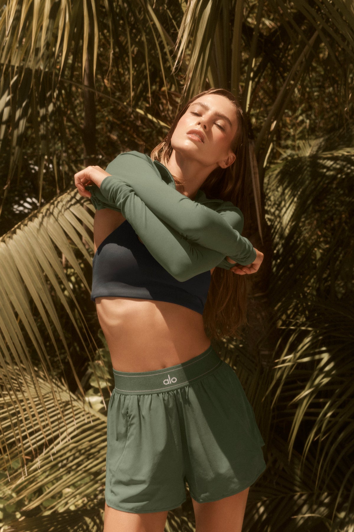 Match Point Short - Bamboo Green