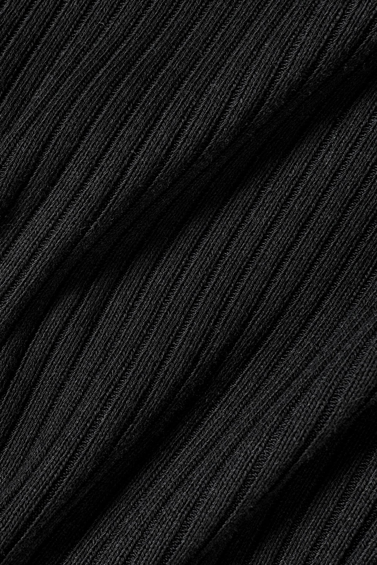 Ribbed Reset Short - Black